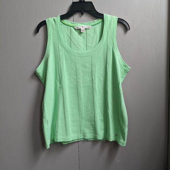 Y2K Green Tommy Hilfiger Tank - Picture 1 of 7